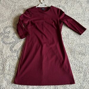 Rachel Roy burgundy dress
